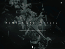 Tablet Screenshot of numberonedesigns.com